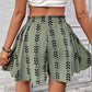 Short taille haute à imprimé bohème pour femme