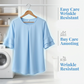 Blouse à manches courtes à volants pour femm