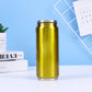 Tasse isotherme en acier inoxydable à double paroi, en forme de canette de col