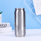 Tasse isotherme en acier inoxydable à double paroi, en forme de canette de col
