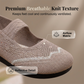 Chaussures de marche sans lacets respirantes pour femm