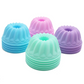 🍩✨ PROMO -50% ! Moules à Gâteaux Silicone Style Donut – Sans BPA Antiadhésif Démoulage Facile, Four Micro-Ondes Congélateur Lave-Vaisselle, Réutilisable · 7 Couleurs / Lot 🎂