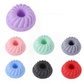 🍩✨ PROMO -50% ! Moules à Gâteaux Silicone Style Donut – Sans BPA Antiadhésif Démoulage Facile, Four Micro-Ondes Congélateur Lave-Vaisselle, Réutilisable · 7 Couleurs / Lot 🎂