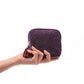 Mini trousse à bijoux de voyage avec fermeture éclai