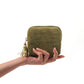 Mini trousse à bijoux de voyage avec fermeture éclai