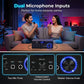 📢🎸 PROMO FLASH 50% ! Amplificateur Numérique Karaoké – Bluetooth, USB, AUX, Double Micro, Égaliseur, Compact, Idéal Micro & Guitare ✨