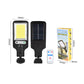 Lampe solaire LED d'extérieur avec détecteur de mouvemen