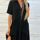 👗✨ PROMO FLASH 50% ! Robe à Boutons Couleur Unie – Col Revers, Coupe A-Ligne, Tissu Coton & Lin, Manches Courtes, Tailles S-3XL, Idéale Printemps & Été