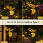 🐝🌸🌙 OFFRE LIMITÉE 50% DE RÉDUCTION! Lumière Abeille Solaire Suspendue – Jolie Abeille Lumineuse, Allumage Automatique au Crépuscule, Résiste aux Intempéries – Ajoute une Touche Magique à Votre Jardin, Terrasse ou Balcon 🏡✨