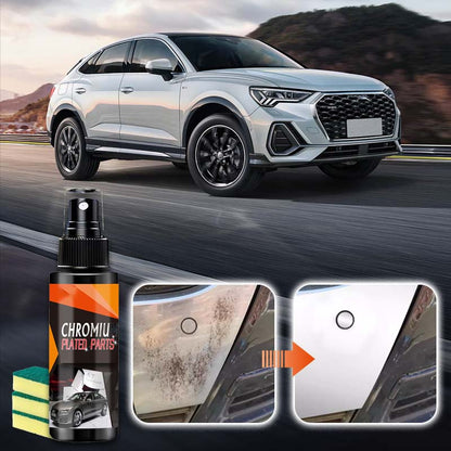 Produit de nettoyage et de polissage chromé pour carrosserie automobil