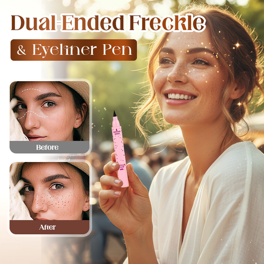 Stylo double embout pour taches de rousseur et eye-line