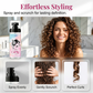 💇🔥 Spray cheveux bouclés hydratant anti-frisé doux défrisage longue tenue sans dessécher ✨