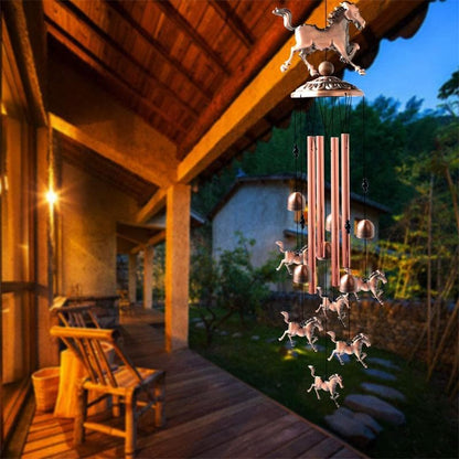 ❄️Promotion estivale : 50 % de réduction ! ✨ Carillon éolien fait main – Une décoration de jardin pleine de charme au son doux