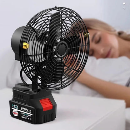 Ventilateur de camping sans fil, portable et rechargeable, pour l'extérieu