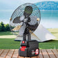 Ventilateur de camping sans fil, portable et rechargeable, pour l'extérieu