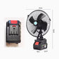 Ventilateur de camping sans fil, portable et rechargeable, pour l'extérieu