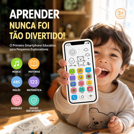 📱👶 PROMO FLASH 50% ! Smartphone Éducatif pour Enfants – Pédagogique, Protection des Yeux, Idéal Apprentissage Ludique ✨
