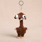 -50% Aujourd’hui 🦒✨ Porte-Clés Animal en Peluche à Long Cou