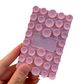 Support de téléphone en silicone souple avec ventous
