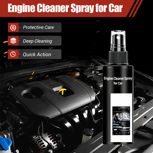 Spray nettoyant pour moteur de voitur
