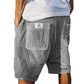 🕰️✨50 % DE RÉDUCTION – Short décontracté en velours côtelé pour homme avec cordon de serrage – Style vintage, confort moderne ! | Texture douce + taille ajustable | Idéal pour toutes les occasions décontractées