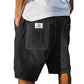 🕰️✨50 % DE RÉDUCTION – Short décontracté en velours côtelé pour homme avec cordon de serrage – Style vintage, confort moderne ! | Texture douce + taille ajustable | Idéal pour toutes les occasions décontractées
