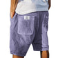 🕰️✨50 % DE RÉDUCTION – Short décontracté en velours côtelé pour homme avec cordon de serrage – Style vintage, confort moderne ! | Texture douce + taille ajustable | Idéal pour toutes les occasions décontractées