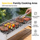 Barbecue d'extérieur pliable et portabl