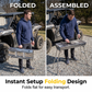 Barbecue d'extérieur pliable et portabl