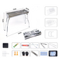 Barbecue d'extérieur pliable et portabl