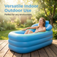 Baignoire gonflable isolée à trois couche