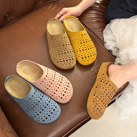 Chaussons en maille douce et respirant