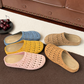 Chaussons en maille douce et respirant