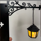 Lampe de bibliothèque miniature en forme de lampadaire rétr