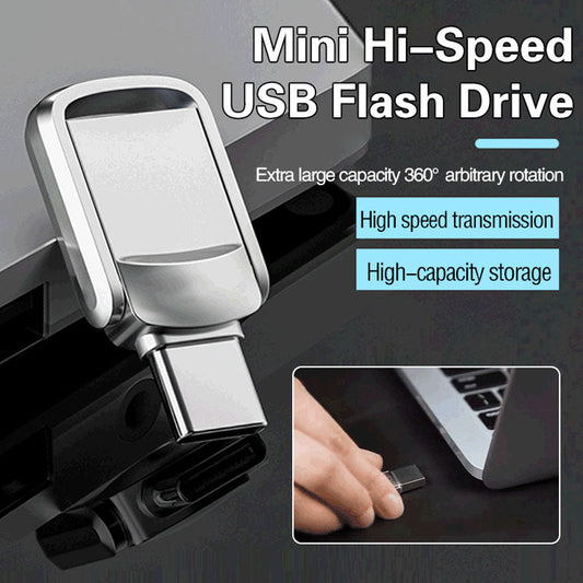 💾 50% DE RÉDUCTION! 🔄 Clé USB Haute Vitesse Double Interface – Double connexion, transfert rapide & grande capacité – Parfaite pour smartphone, PC & tablette 📱