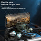 Casque sans fil Bluetooth intelligent M-45, style « Mecha »