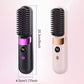 Peigne-lisseur sans fil portable 3-en-