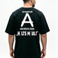 👕 T-Shirt Streetwear Imprimé Dos – Mélange Premium – Graphisme HD & Coupe Décontractée for Homme