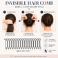 Peigne flexible « Invisible Grip » pour cheveux rebelle