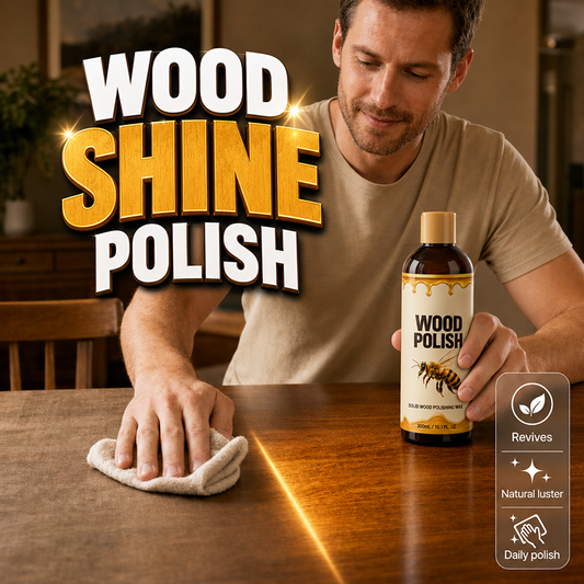 🎉Plus de 50 000 exemplaires vendus✨Wood Shine Polish, produit de restauration pour meubles : redonne de l'éclat et prévient le dessèchement des armoires et des table