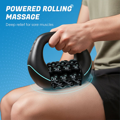 📢 50% DE RÉDUCTION ! ⏰ Rouleau de Massage Électrique Portable – ABS – 3 Vitesses & Batterie 1800 mAh for Sport & Récupération