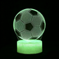 Veilleuse de football lumineuse