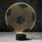 Veilleuse de football lumineuse