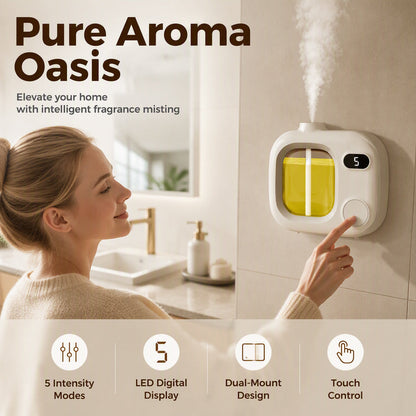Diffuseur d'arômes LED intelligent avec réglage de la brume