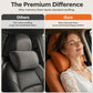 🚗💤 Finie la fatigue au volant ! Oreiller cervical universel en mousse à mémoire de forme pour appuie-tête de voiture, coussin ergonomique pour la nuque, idéal pour les longs trajets en voiture