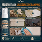 Nettoyant mousse pour équipement de camping extérieur avec chiffon de nettoyage