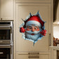 🎅Stickers muraux 3D Surprise du Père Noël