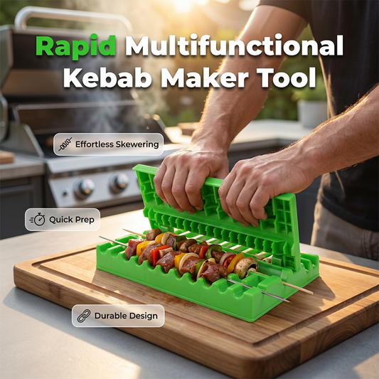 Appareil multifonction pour kebabs avec broche