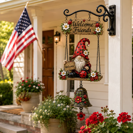 Sonnerie de porte « Gnome » – Décoration d'extérieu
