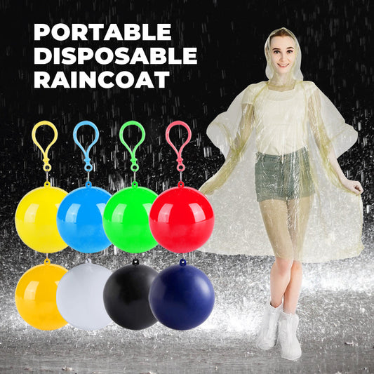 Imperméable jetable et pliabl
